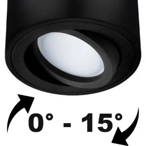 Obrazek Lampa Amat 84mm Black O K1