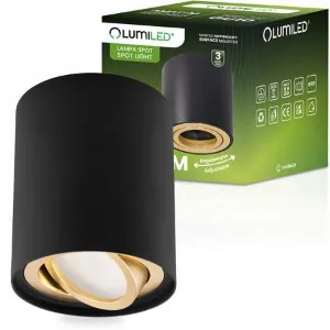 Obrazek Lampa Amat 84mm Black/Gold O K1