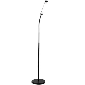 Obrazek Lampa podłogowa LED LONGA 9W Black LP1
