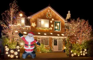 Obrazek Dmuchany MIKOŁAJ LED 270CM