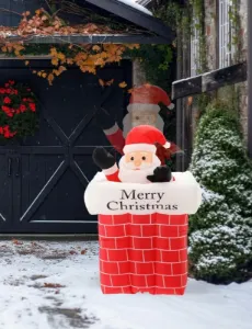 Obrazek Dmuchany MIKOŁAJ W KOMINIE 180CM