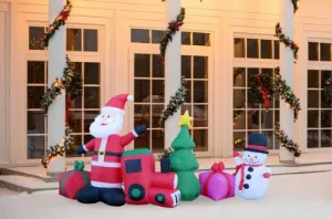 Obrazek Dmuchany MIKOŁAJ Z CHOINKĄ 240CM