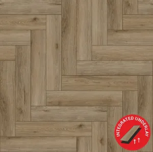 Obrazek Panel winylowy SPC+IXPE Dąb Laos HB 4V 5,5mm 0,55mm