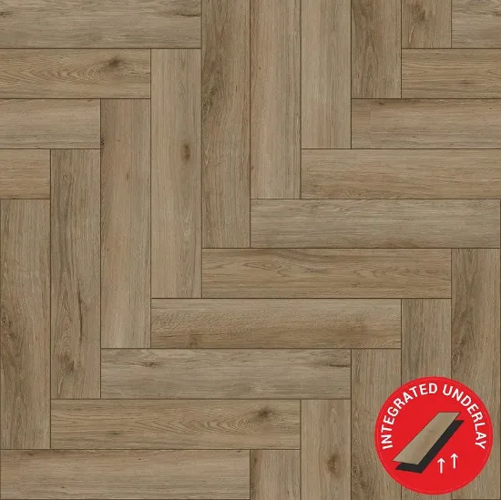 Obrazek Panel winylowy SPC+IXPE Dąb Laos HB 4V 5,5mm 0,55mm