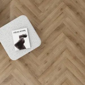 Obrazek Panel winylowy SPC+IXPE Dąb Laos HB 4V 5,5mm 0,55mm