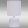 Obrazek Lampa stołowa D4961 White