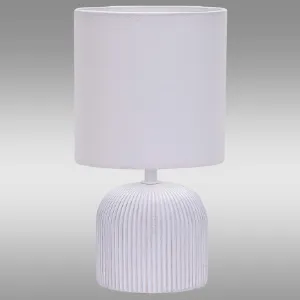 Obrazek Lampa stołowa D4961 White