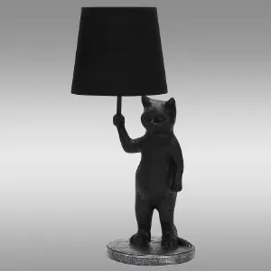 Obrazek Lampa stołowa H4651 Black