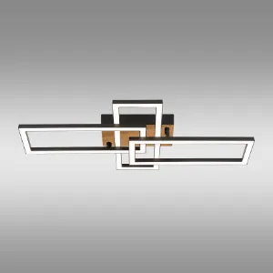 Obrazek Lampa Alma 3P WOOD AC-AL3PWOL 20W PL3