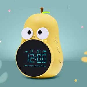 Obrazek Lampka Budzik Marys Gruszka żółty