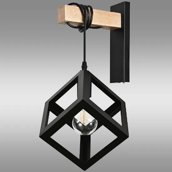 Obrazek Kinkiet FONTE 6462 CZARNY K1