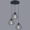 Obrazek Lampa Diamond 6204 Black PL3