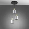 Obrazek Lampa Sierra Gold/Grafit 6663 PL3
