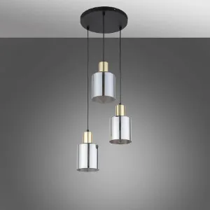 Obrazek Lampa Sierra Gold/Grafit 6663 PL3