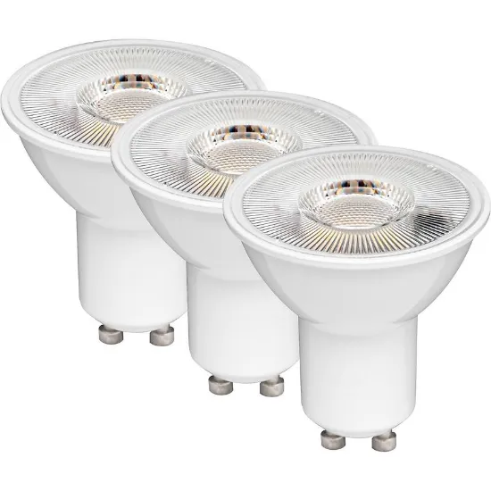 Obrazek Żarówka LED OSRAM GU10 4,5W 4000K 3szt