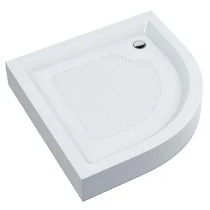 Obrazek Brodzik półokrągły 90x90x16 zabudowany R55 AQM353L