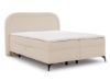 Obrazek Łóżko kontynentalne Ornes 160x200 cm beżowy