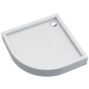 Obrazek Brodzik półokrągły Astrix 80x80x16 biały struktura AQM4733BST