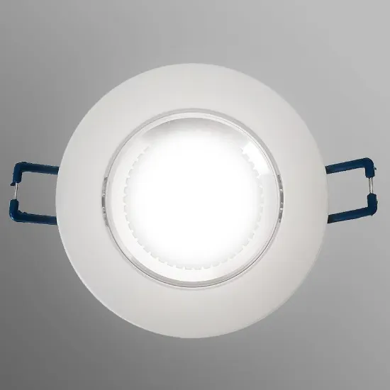 Obrazek Lampa LED oczko biały matowy okrągły