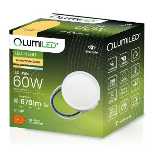 Obrazek Moduł LED INSERT 7W 3000K