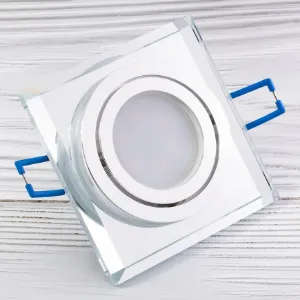 Obrazek Oprawa podtynkowa Arian kwadratowa przeźroczysta