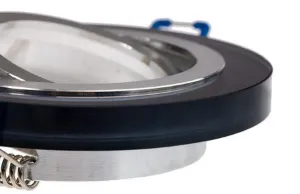 Obrazek Oprawa podtynkowa Arian okrągła czarna