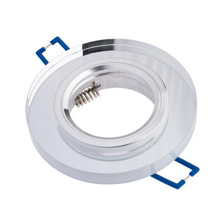 Oprawa podtynkowa Ariel okrągła przeźroczysta