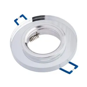 Obrazek Oprawa podtynkowa Ariel okrągła przeźroczysta