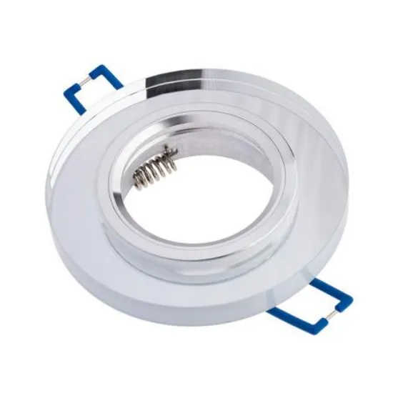 Obrazek Oprawa podtynkowa Ariel okrągła przeźroczysta