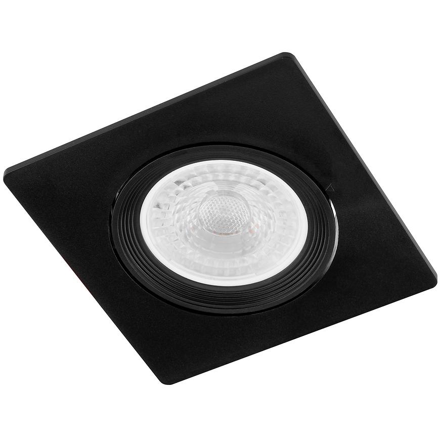 Oprawa podtynkowa GU10 Ventus kwadratowa czarna