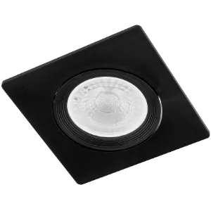 Obrazek Oprawa podtynkowa GU10 Ventus kwadratowa czarna