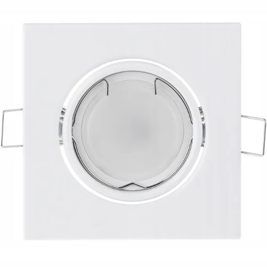 Obrazek Oprawa podtynkowa ruchoma Pictor kwadratowa biała