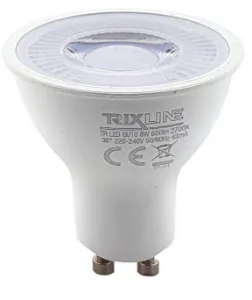 Obrazek Żarówka GU10 8W 2700K 38D ALU+PC