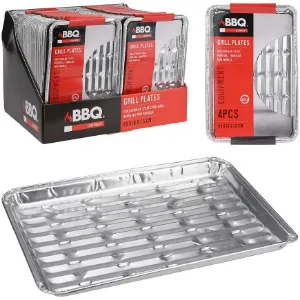 Obrazek Tacki aluminiowe 4 szt.