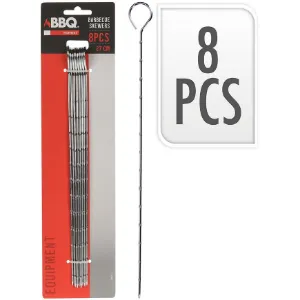 Obrazek Szpikulce do szaszłyków 8 szt. 27 cm
