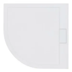 Obrazek Brodzik Ultraslim półokrągły Axim 80x80x4.5+syfon