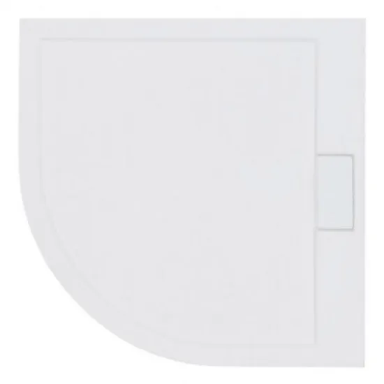 Obrazek Brodzik Ultraslim półokrągły Axim 80x80x4.5+syfon