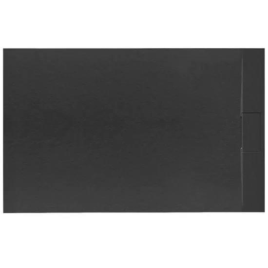 Obrazek Brodzik prostokątny Bazalt black 80x100