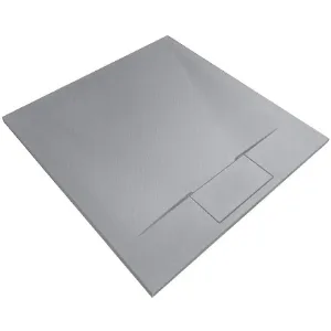 Obrazek Brodzik kwadratowy Bazalt Grey 90x90x2,5 Rea K4105