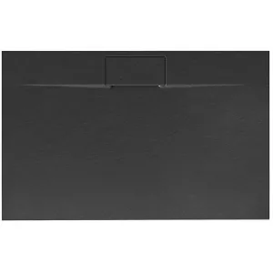 Obrazek Brodzik prostokątny Bazalt Long black 80x120