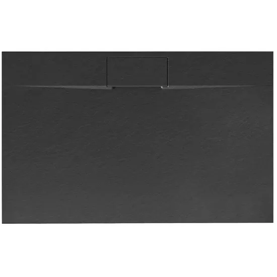 Obrazek Brodzik prostokątny Bazalt Long black 80x120