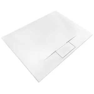 Obrazek Brodzik prostokątny Bazalt Long white 80x120