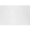 Obrazek Brodzik prostokątny Bazalt white 80x100