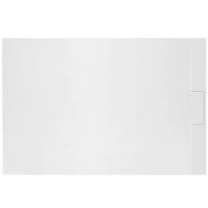 Obrazek Brodzik prostokątny Bazalt white 80x100