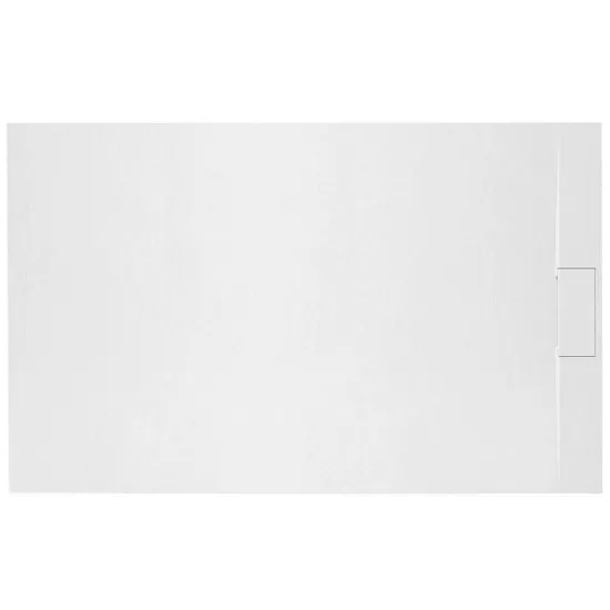 Obrazek Brodzik prostokątny Bazalt white 80x120