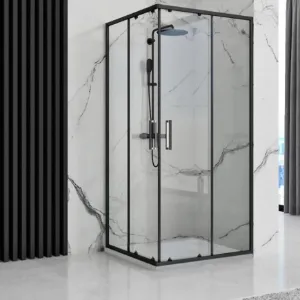 Obrazek Brodzik prostokątny Bazalt white 80x120