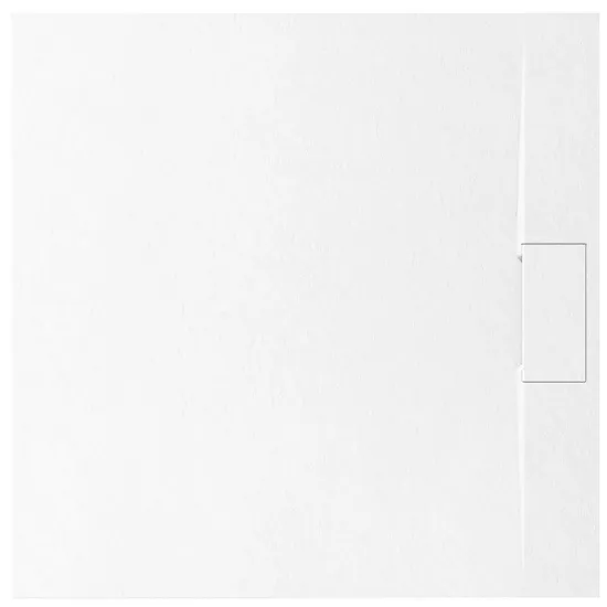 Obrazek Brodzik kwadratowy Bazalt white 90x90