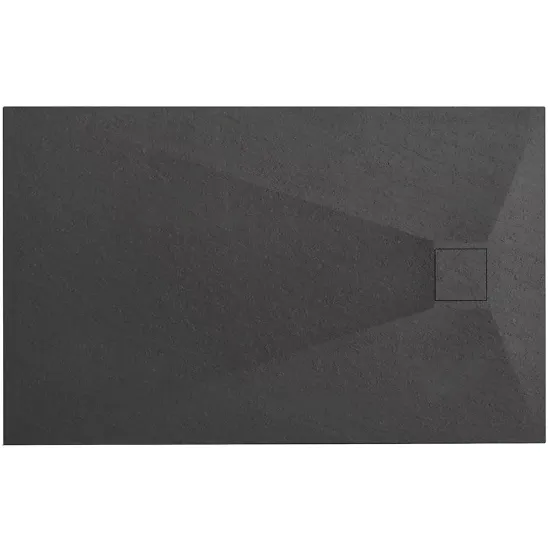 Obrazek Brodzik prostokątny Magnum black 80x100