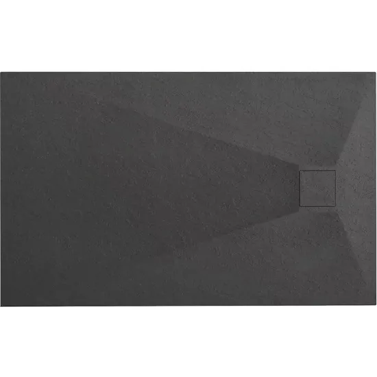 Obrazek Brodzik prostokątny Magnum black 80x120