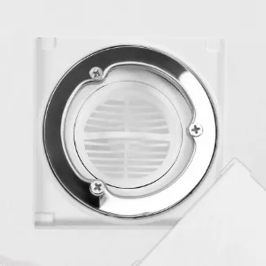 Obrazek Brodzik prostokątny Magnum Carrara White 80x100x2,5 Rea K7004